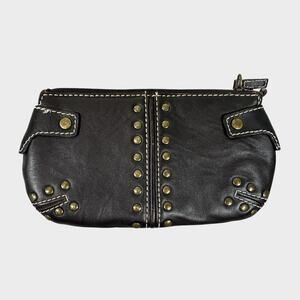 MICHAEL KORS Faux Leather Clutch Wristlet